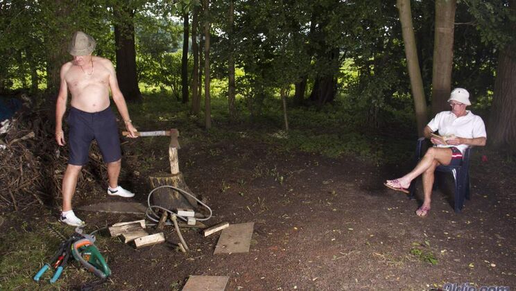 [Oldje] - Alessandra Jane's Outdoor Spanking Adventure - Alessandra Jane - David