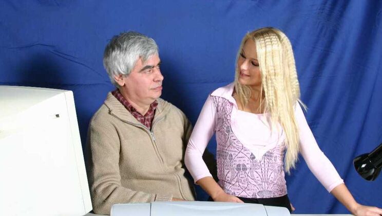 [Oldje] - Hot Big Tits Girl Sucked