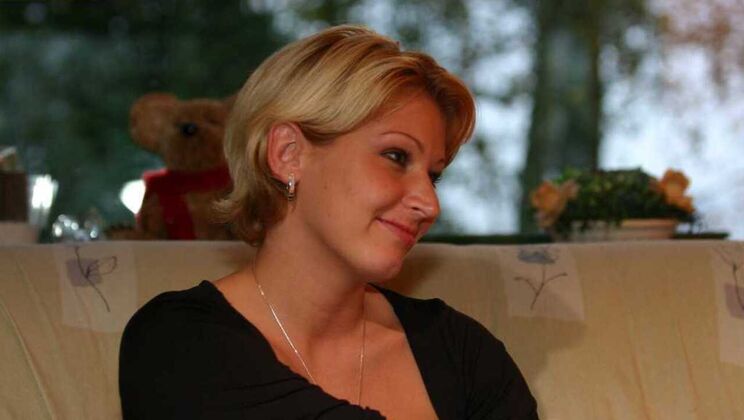 [Oldje] - Natural Tits Blonde Enjoys Masturbation