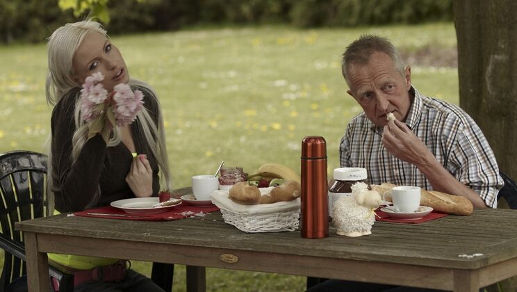 [Oldje] - Big Boobs, Blonde, and Outdoor Sex with Doug