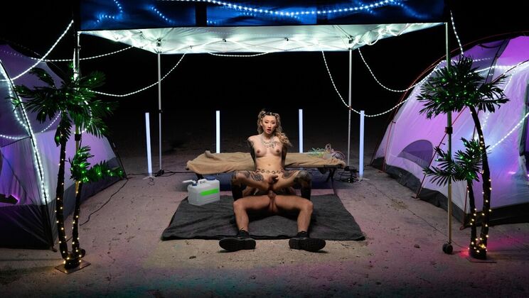 [TransAngels] - Raver Girl's Deepthroat Adventure - Roman Todd - Billie Beaumont