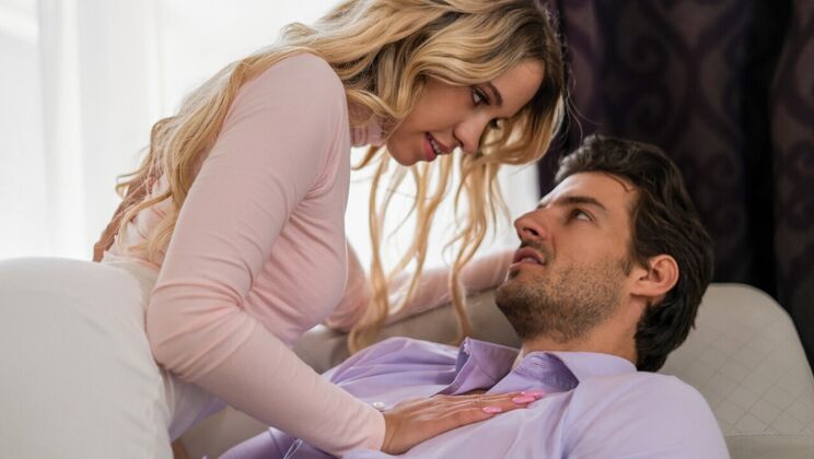 [FamilySinners] - Khloe Kapri's Pussy Licked In Skirt - Khloe Kapri - Jay Smooth