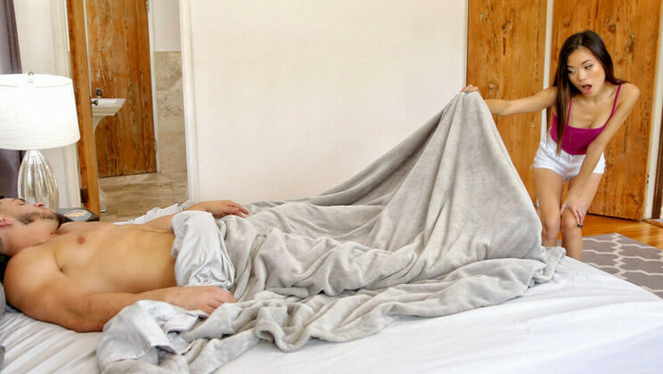 Asian Stepsister Sways Stepbro with Charm