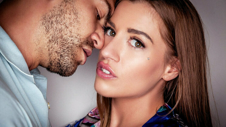 [SexArt] - Spanish Couple's Voyeurism: Close-Up and Kissing