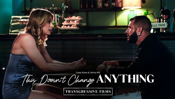 [Transfixed] - Big Tits Shemale Casey Kisses Takes Cumshot - Casey Kisses - Johnny Hill