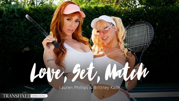 [Transfixed] - Kissing and Licking in Sensual Threesome - Lauren Phillips - Brittney Kade