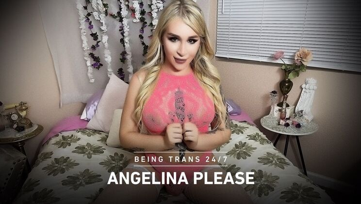 [Transfixed] - Blonde Angelina Please Enjoys Deepthroat - Angelina Please - Kaiia Eve