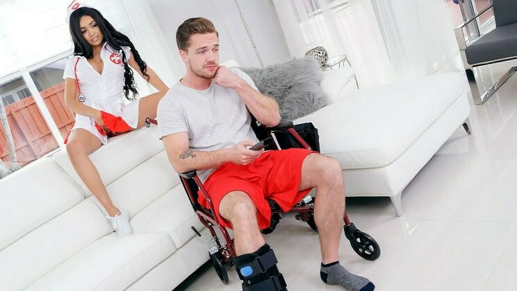 Kyle Mason Enjoys Nurse Blowjob