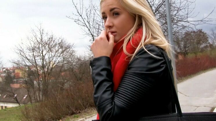 [PublicPickups] - Cayla Small Boobed Euro - Cayla Lyons