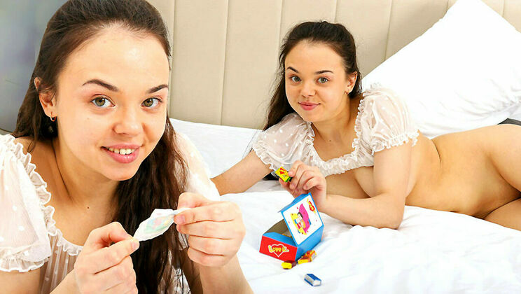 Brunette Teen Masturbates with Her Clit