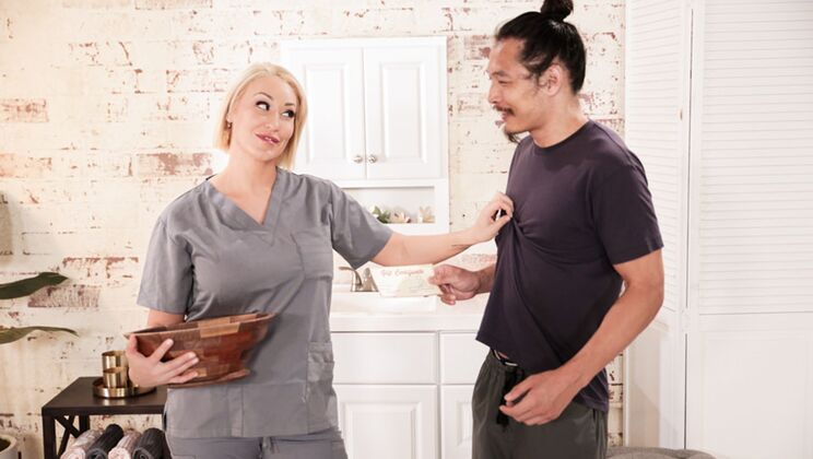 [NuruMassage] - Ryan Keely's Interracial Encounter