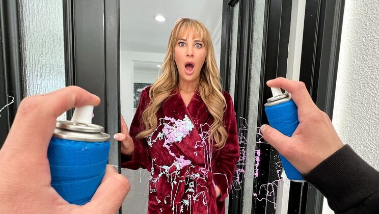 [LilHumpers] - Cowgirl Ride Turns into Cumshot on Tits - Jordan Maxx - Diego Perez