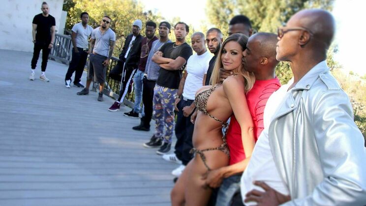 [InterracialBlowbang] - Brooklyn Chase: Big Tits, Bigger Appetite