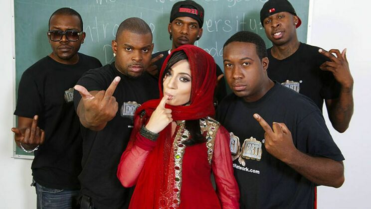 [BlacksonBlondes] - Nadia Ali's Big Cock Gangbang Experience - Rico Strong - Charlie Mac - Jon Jon - Nadia Ali - Jack Blaque