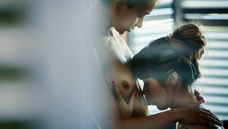 Lesbian Stalker Captures Outdoor Sex