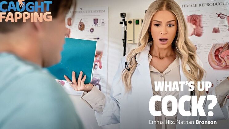 [CaughtFapping] - Rimming and Pussy Fucking with Emma Hix - Nathan Bronson - Emma Hix