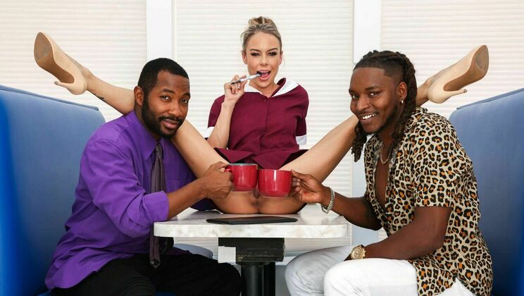 [BlacksonBlondes] - Summer Vixen's Anal and Pussy Licking Experience