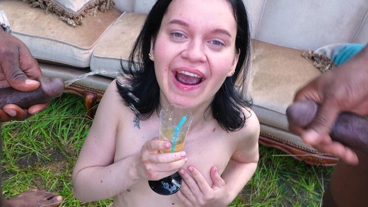 [ErikaKortiStudio] - Interracial Sex: Babe's First Time Gangbang with DP, Piss, and Humiliation - Shadow - Eva Tender - Marica Shanti - Momo Lebons - Blade