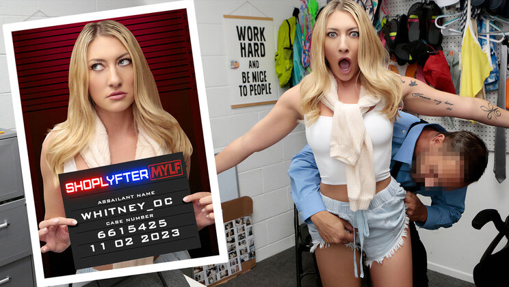 [ShopLyfterMYLF] - Blonde with Blue Eyes Gets Fucked Hard - Dorian Del Isla - Whitney OC