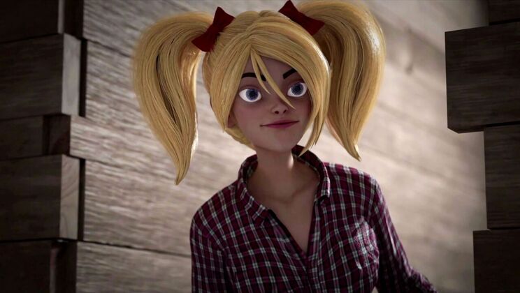 Doggystyle with a Big Tits Blonde