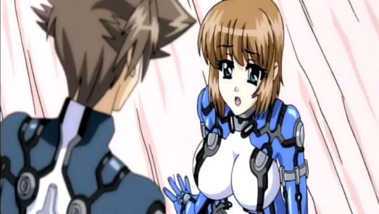 Blowjob and Cum on Tits in Cartoon