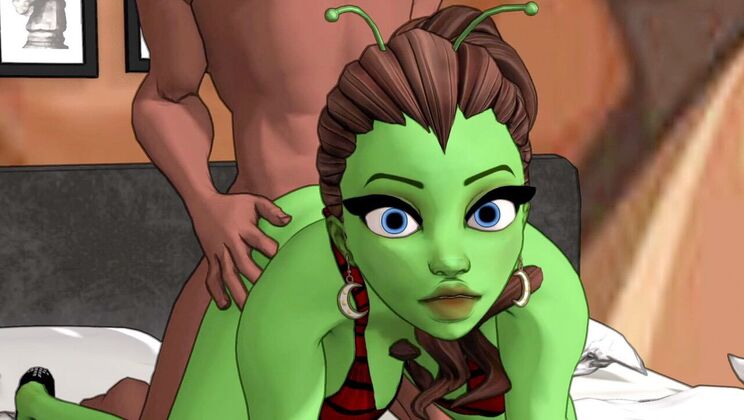 The Big Portal: Brunette and Doggystyle