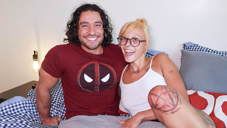 [HotGuysFuck] - Latina Mai Cox Seduces Leo Woodman for Sex - Mai Cox - Leo Woodman