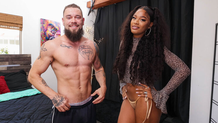 [HotGuysFuck] - Black and Beautiful: Brianna Moore and Brodie Graves Fuck