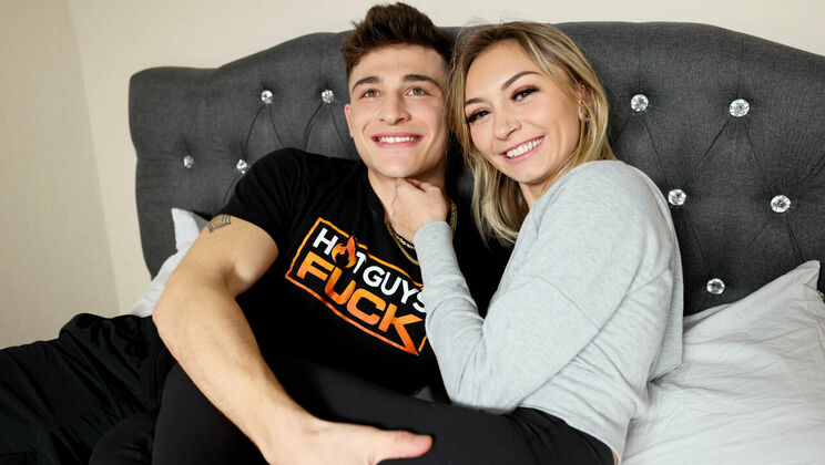 [HotGuysFuck] - Clara Fargo and Chase Arcangel's Interview Turns into a Sexy Affair - Chase Arcangel - Clara Fargo