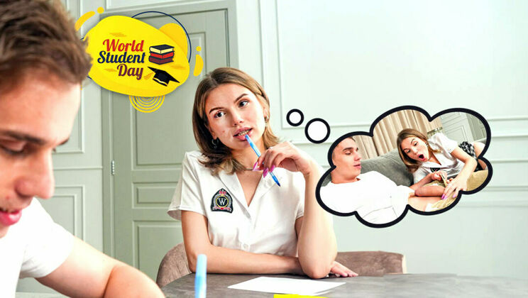 [ClubSweethearts] - European Babe Sucks and Gets Facial Cumshot