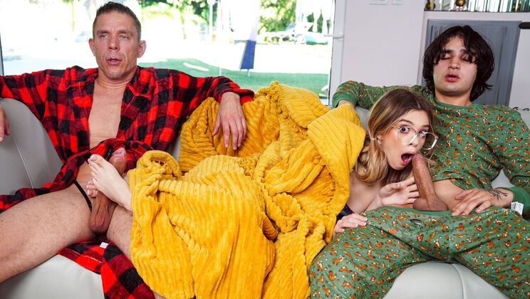 [Brazzers] - Stepdaughter's Cowgirl Fucks Stepdad - Mick Blue - Molly Little - Elias Cash