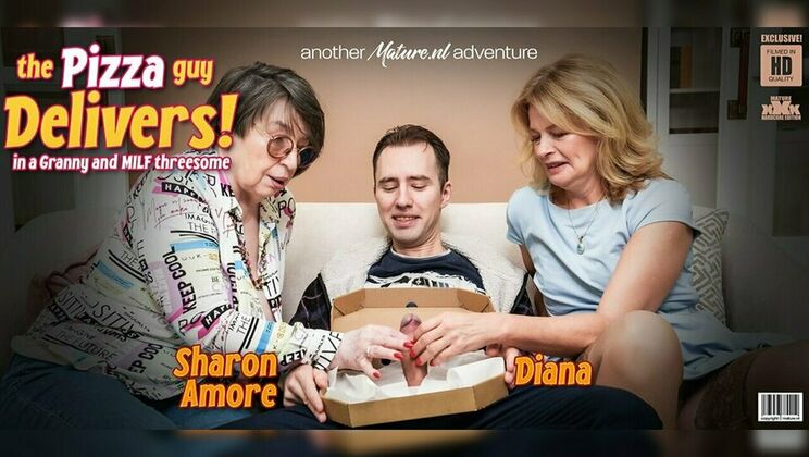 [Mature.nl] - Hardcore Action with MILF Diana and Granny Sharon Amore - Diana - Ray Adler - Sharon Amore