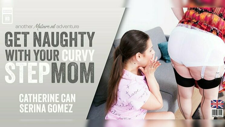 [Mature.nl] - Lesbian Afternoon with Serina Gomez and Stepmom Catherine Can