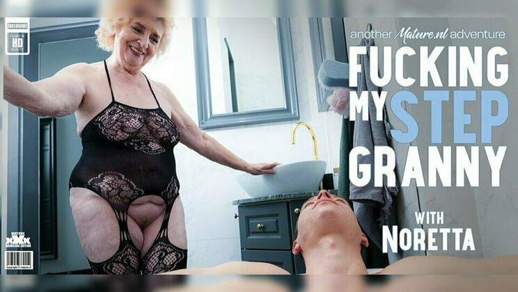 [Mature.nl] - Old Granny Noretta Loves Fucking Her Young Toyboy - Nikki Nuttz - Noretta