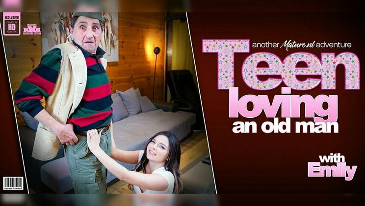 Emily F. Fucks Old Goran like a Maniac in Panties