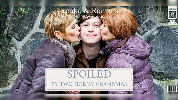 [Mature.nl] - Toyboy Fucked by Two Grannies in Doggystyle and Cowgirl - Irenka - Romana - Lenny Yankee