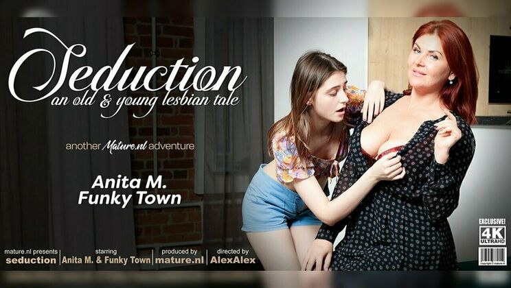 [Mature.nl] - Horny Neighbours: Funky Town and Anita M. Get Together
