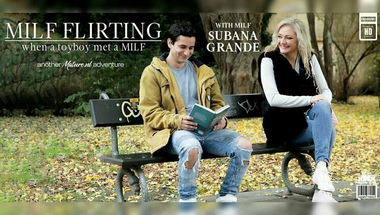 [Mature.nl] - Blonde Bombshell Subana Grande Gives a Blowjob and More - Subana Grande - Morthes