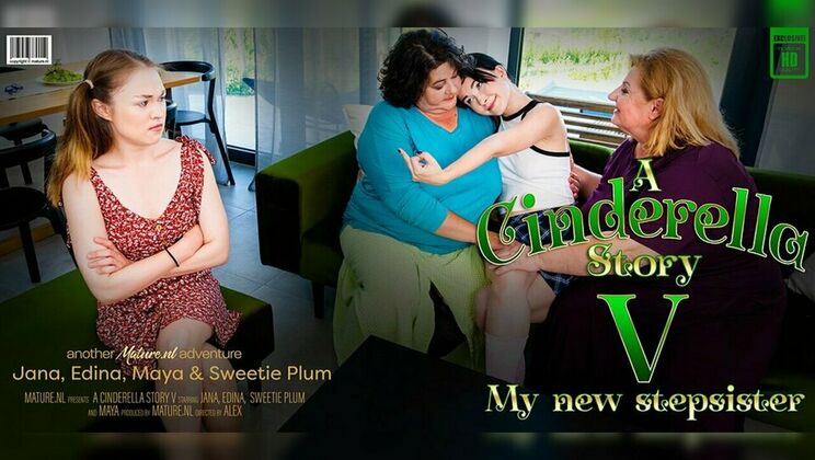 [Mature.nl] - Evil BBW Stepmoms Get New Stepdaughter, Make Maya Regret - Maya - Jana - Edina - Sweetie Plum
