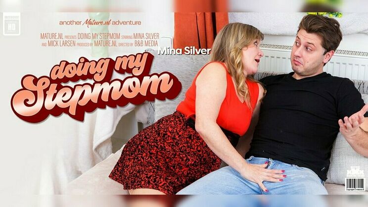 [Mature.nl] - Mick Larsen fucks his mature stepmom Mina Silver - Mick Larsen - Mina Silver