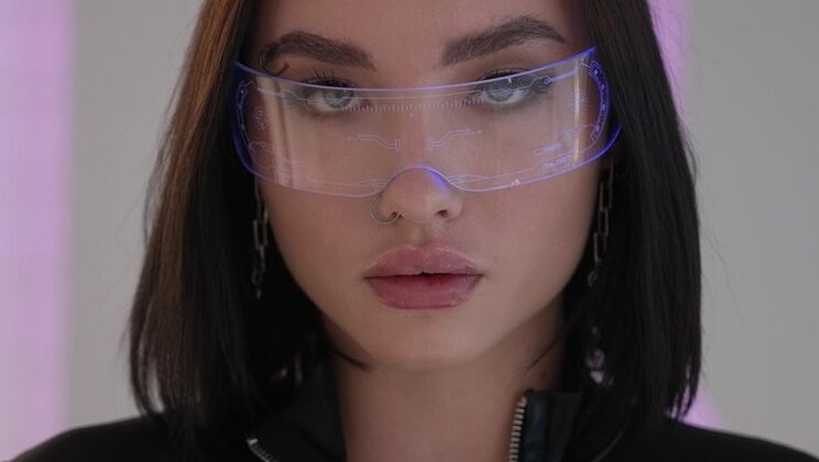 Rough Anal Sex with Cyber Shot in a Spaceship