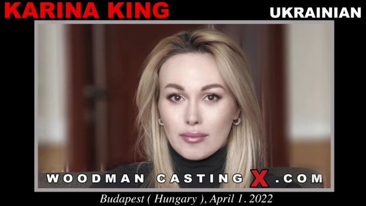 [WoodmanCasting] - Casting Couch Blowjob with Karina King - Karina King