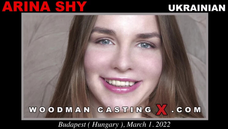 [WoodmanCasting] - Arina Shy: Young, Skinny, and Horny