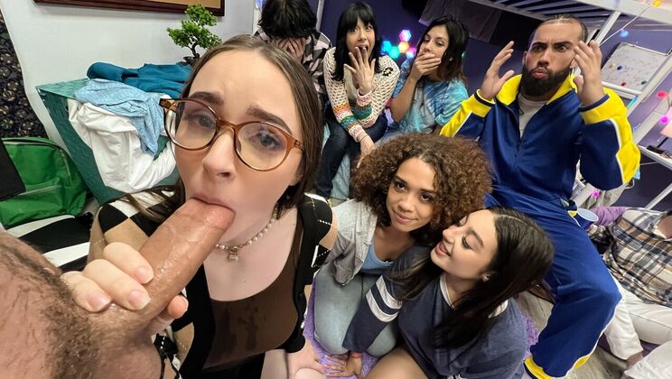 [DareDorm] - Big Cock Party with Latina Girls