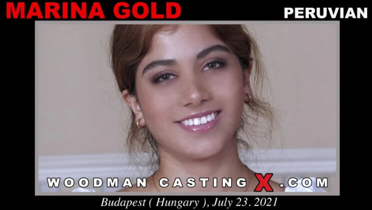 [WoodmanCasting] - Marina Gold Skinny Deepthroat