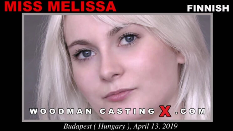 [WoodmanCasting] - Young Miss Melissa Dominated with Spanking and Pussy Licking