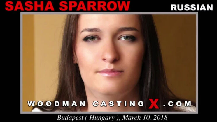 [WoodmanCasting] - Sasha Sparrow Experiences Ass-To-Mouth