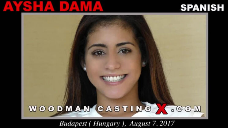 [WoodmanCasting] - Tanned Teen Aysha Dama Dominated & Fucked Hard - Aysha Dama