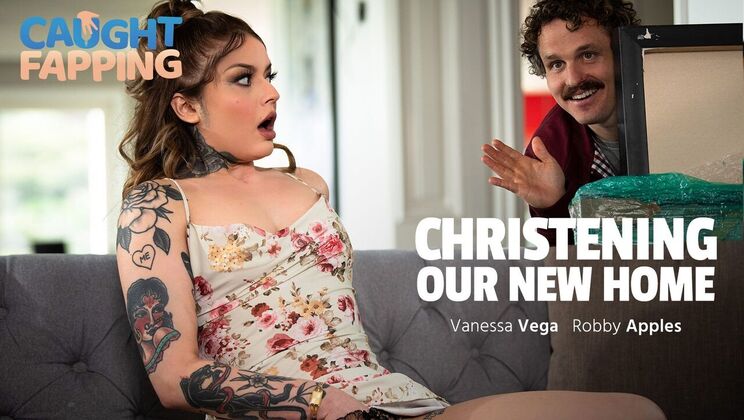 Vanessa Vega's Tattooed Temptation in Our New Home