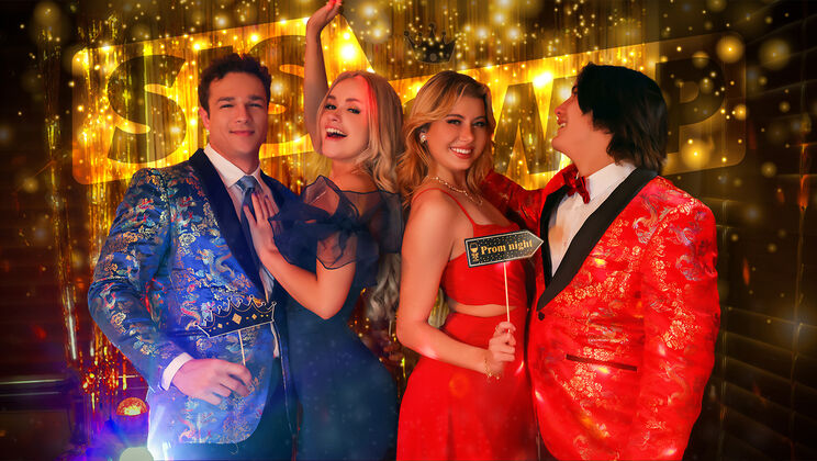 Sexy Stepsisters Enjoy 69 Action